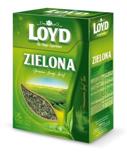 Herbata liściasta Loyd Zielona 80g - opinie w konesso.pl
