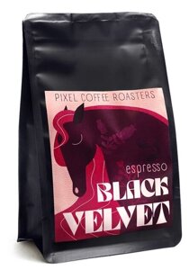 Kawa ziarnista PIXEL Black Velvet Espresso 250g - opinie w konesso.pl