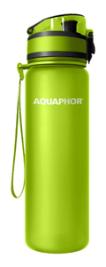Filtrująca butelka na wodę Aquaphor City 500 ml - Zielona - opinie w konesso.pl