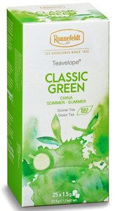 Zielona herbata Ronnefeldt Teavelope Classic Green 25x1,5g - opinie w konesso.pl