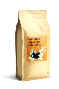 Kawa ziarnista Świeżo Palona Colombia Supremo Don Pablo Quindio Washed 1kg - opinie w konesso.pl