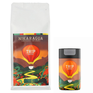 ZESTAW - Kawa ziarnista Trip Coffee Nikaragua 1kg + kubek termiczny - opinie w konesso.pl