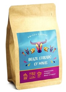 Kawa ziarnista Świeżo Palona Brazil Cerrado Espresso 250g - opinie w konesso.pl